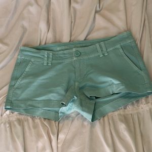 Blue shorts
